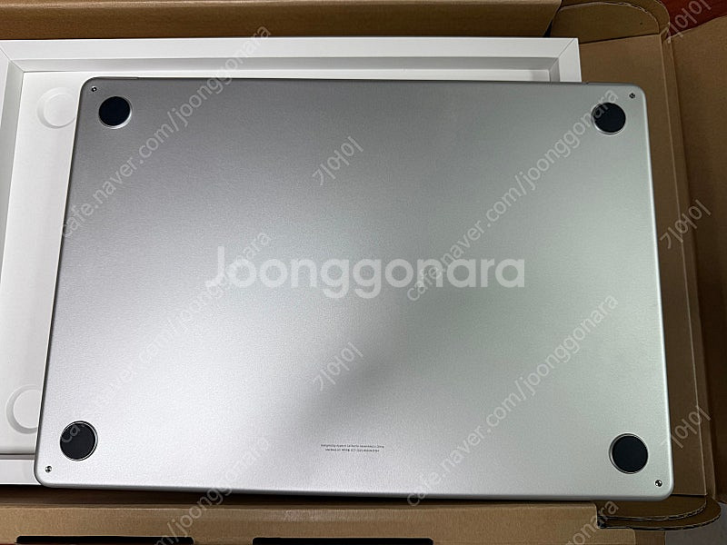 맥북에어 M2 15인치 실버, 16gb 램, 1Tb S...--1