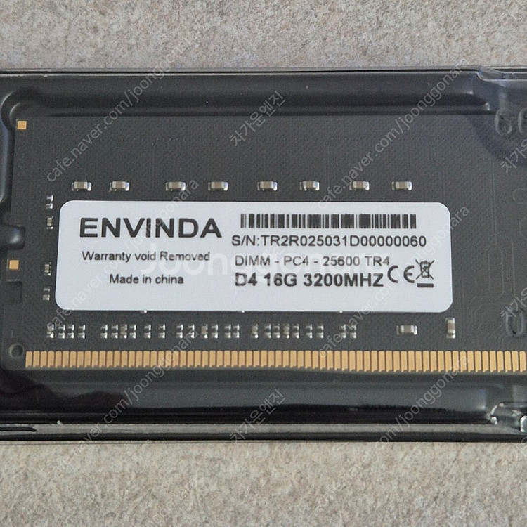 외산 DDR4 16GB 2개 3200mhz 램 새제품--1