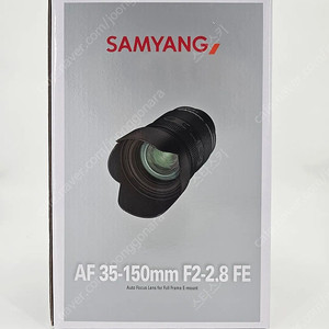 소니 F마운트 삼양 35-150 F2.0-F2.8 줌렌즈 팝니다