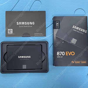 SAMSUNG 870EVO 1TB SSD 팝니다. 삼성 870 에보