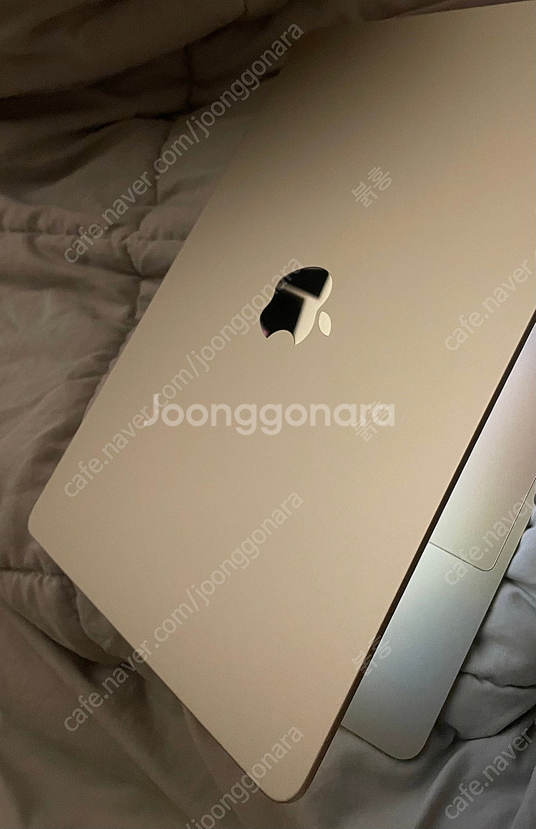 맥북에어 M2 256GB 8GB 스타라이트 풀박 민트급--0