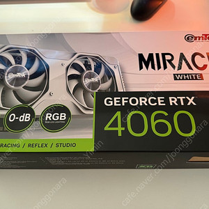 RTX 4060 이엠텍 미라클 화이트