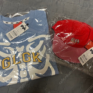 일괄)glgk 엑스레이 뼈다귀티 [블루 140]+glgk 로스트 볼캡 [레드]