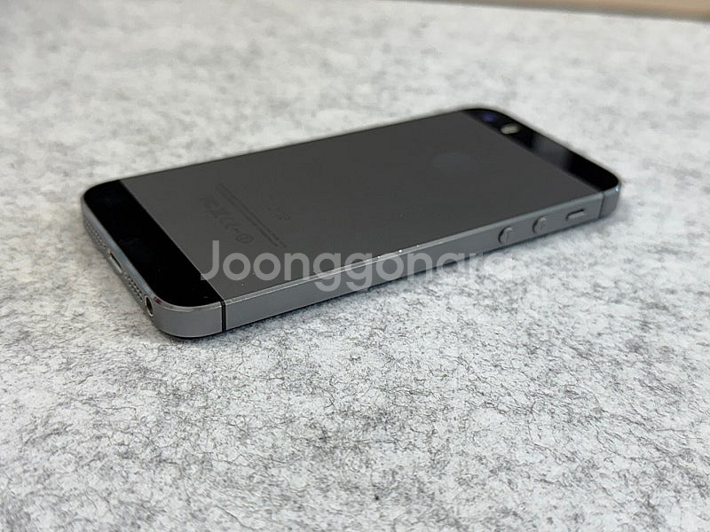 (자급제) 아이폰5S 16G 스페이스그레이 미파손 깨끗...--5