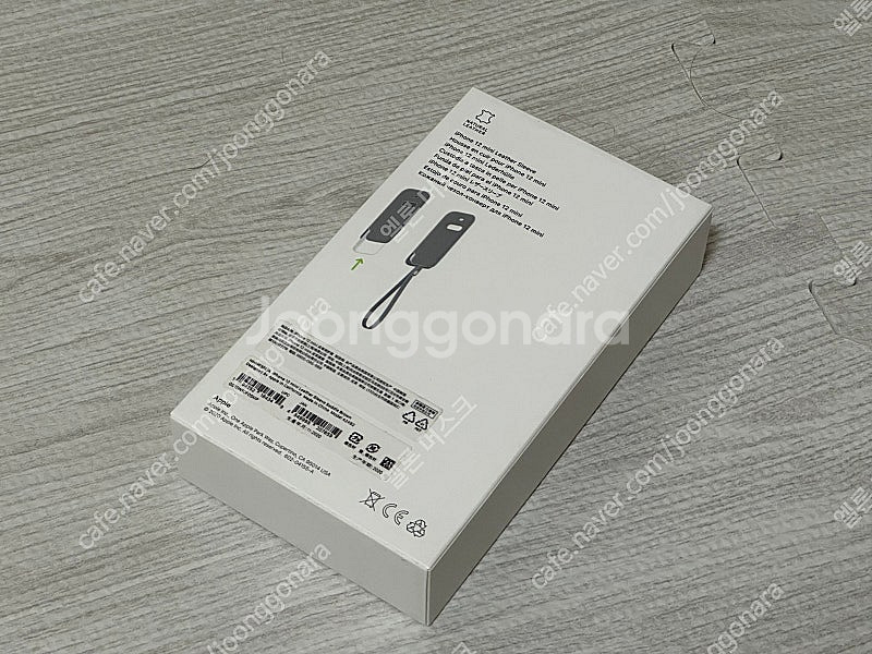 APPLE 아이폰12 미니 맥세이프 가죽 슬리브 케이스...--1