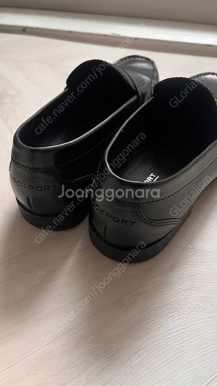 락포트 남성 페니 로퍼 260 검정--2