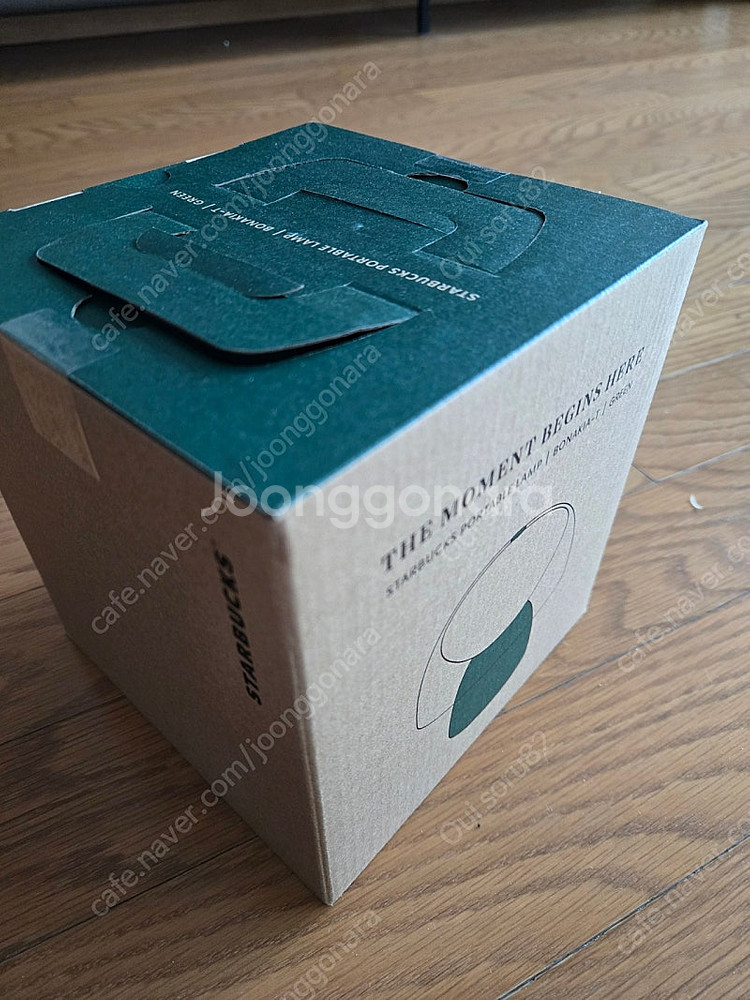 스타벅스 보나키아 포터블 램프 그린--1