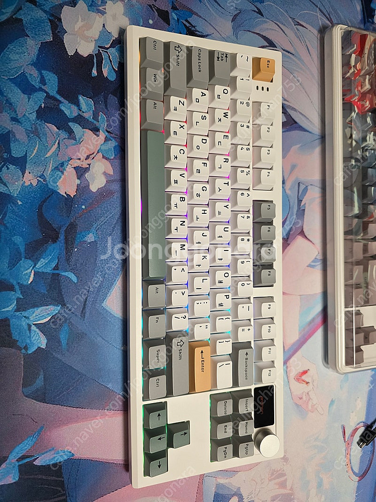 Arction AK47 키보드 저소음 라임--0