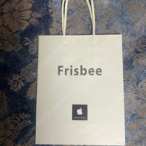 프리스비 애플 쇼핑백