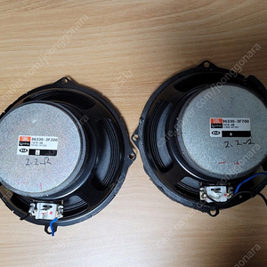 JBL 6.5" 우퍼 2개, 쏘렌토 mq4 순정 트위터, 산타페 TM 순정 트위터