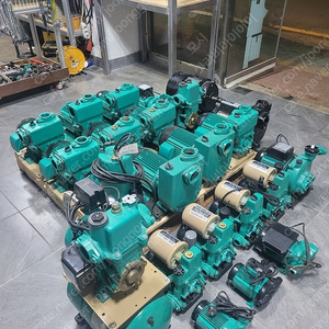 중고펌프 윌로펌프 한일펌프 GS펌프 수중펌프 양수기 자동펌프 이미지