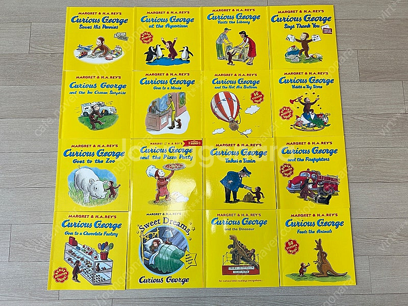 영문원서 Curious George 호기심많은조지 16...--1