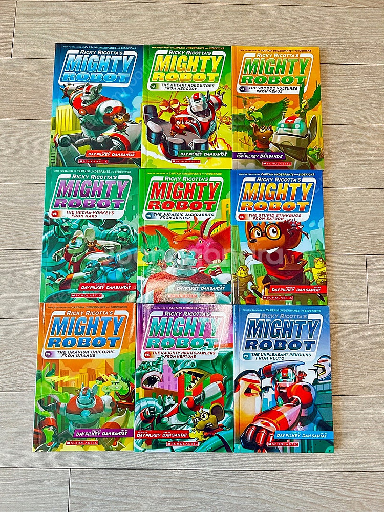 영문원서 Ricky Ricottas Mighty Rob...--3