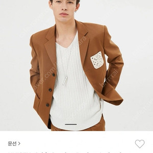 문선 크로셰 자켓