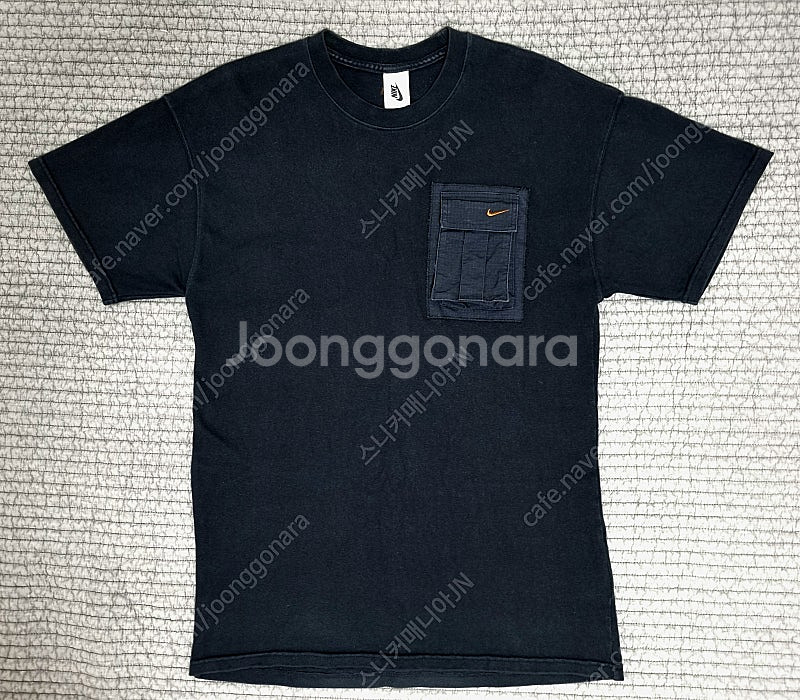 [S]나이키 트래비스스캇 NRG 반팔 블랙--1