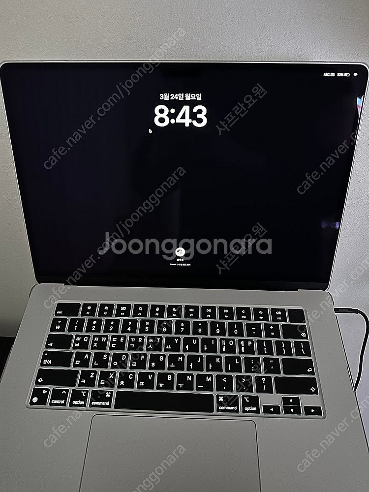 맥북에어m2 15인치 8GB램 / 256GB SSD(실...--0