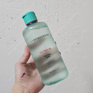 브링그린 티트리시카 수딩 토너 대용량 500ml