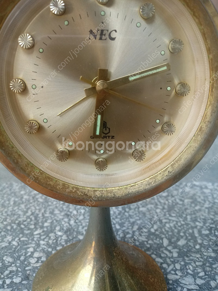 빈티지 일제 NEC 알람 탁상시계 판매합니다--2