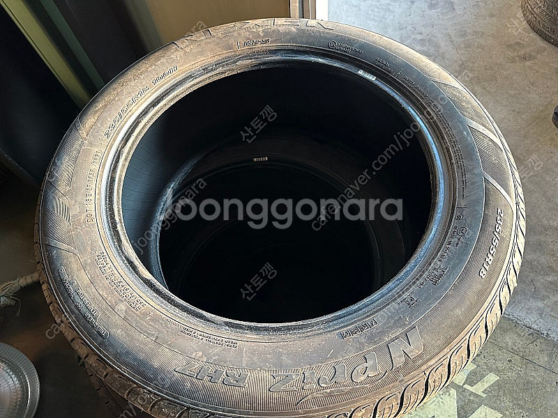 넥센 엔프리즈RH7 235/55/18 중고타이어 1대분--0