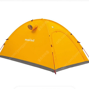 몽벨 마이티 돔 1 YELLOW 미사용 제품. 그라운드시트 포함