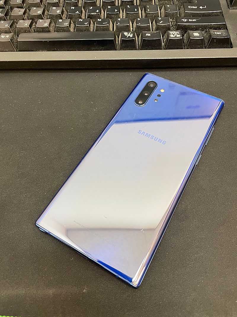 갤럭시노트10플러스 블루 256GB 가성비좋은 중고18...--0