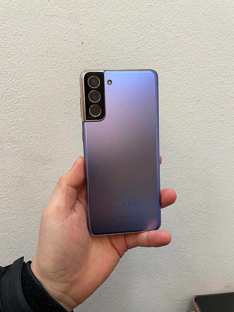 갤럭시S21플러스 팬텀바이올렛 256GB 상태좋은 중고...--0