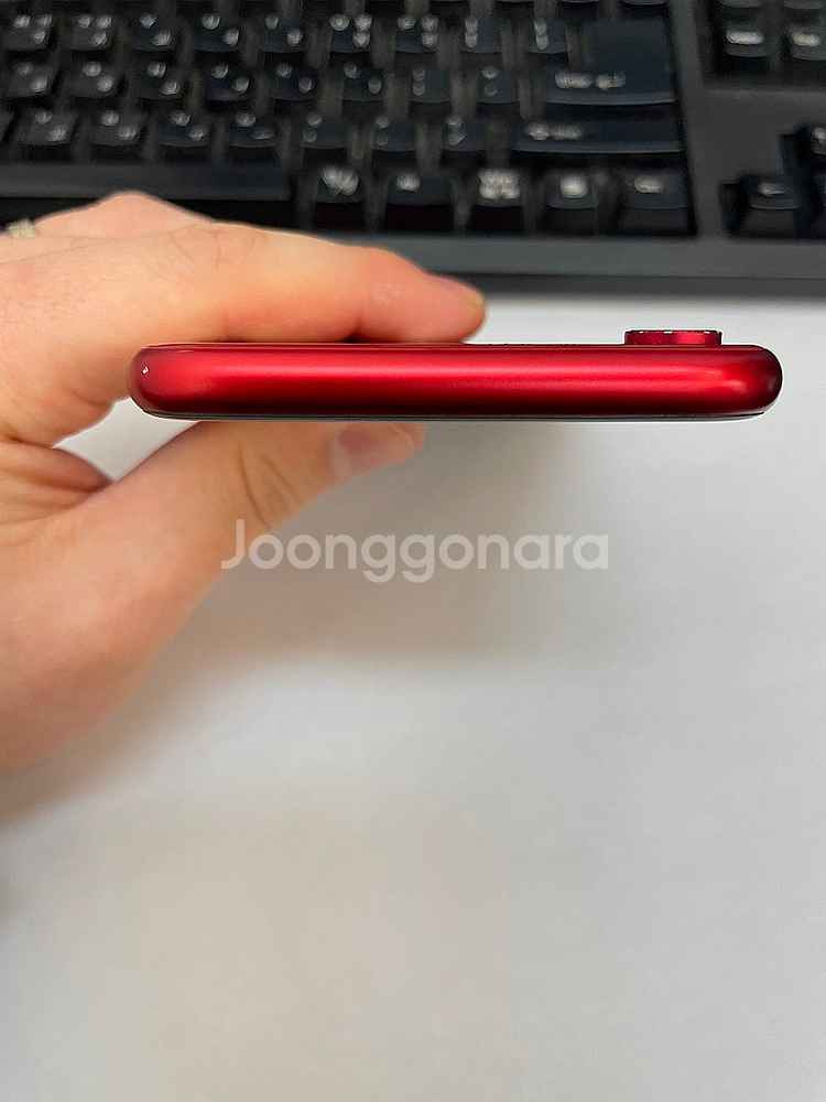 아이폰XR 레드 128GB 배터리89% 상태좋은 중고2...--3