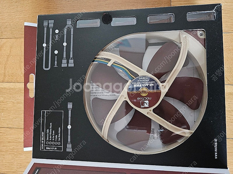 Noctua NF-A12x25 PWM 쿨러 3개 + N...--4