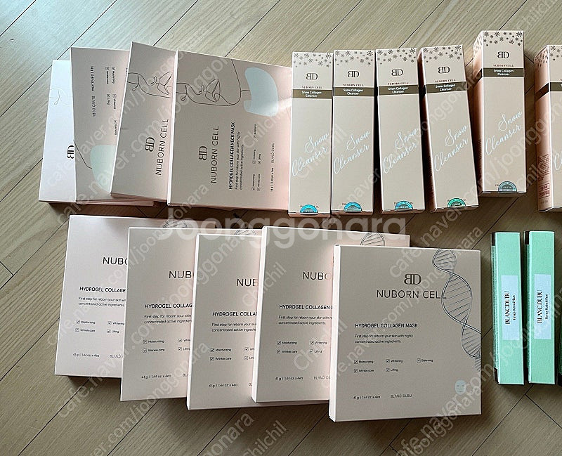 블랑두부 누본셀 스노우클렌저 넥마스크 누본팩 블랑파워앰...--0