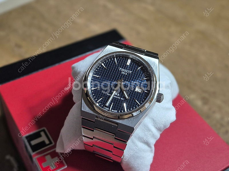 티쏘 PRX 40mm 오토매틱 청판 파워매틱 80--2
