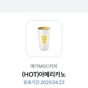 메가 1100 핫아메리카노