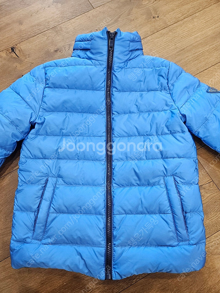 프라다 키즈 패딩 블루 6세 110--0