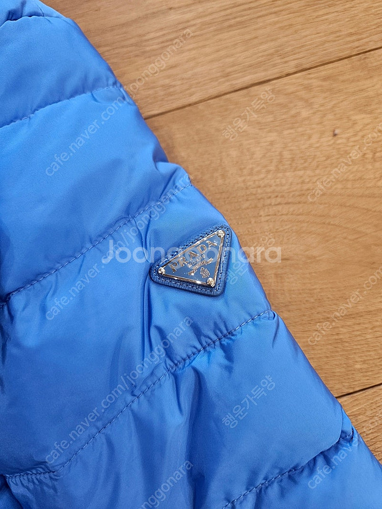 프라다 키즈 패딩 블루 6세 110--4