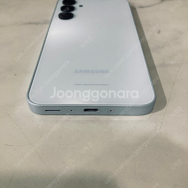 갤럭시 A35 블루 128기가 새폰급 S급 33만원 판...--2