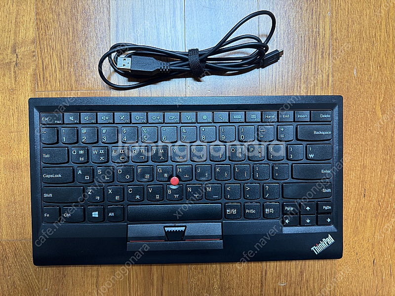 레노버 ThinkPad 트랙포인트 유선 키보드 (KU-...--0
