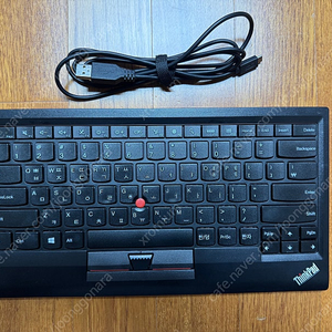 레노버 ThinkPad 트랙포인트 유선 키보드 (KU-1255)