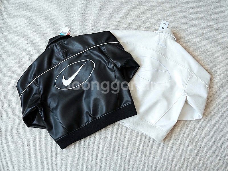 좌쓰 Supreme x Nike Leather Vars...--1