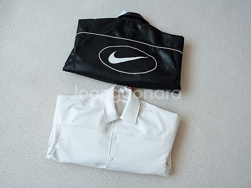 좌쓰 Supreme x Nike Leather Vars...--8
