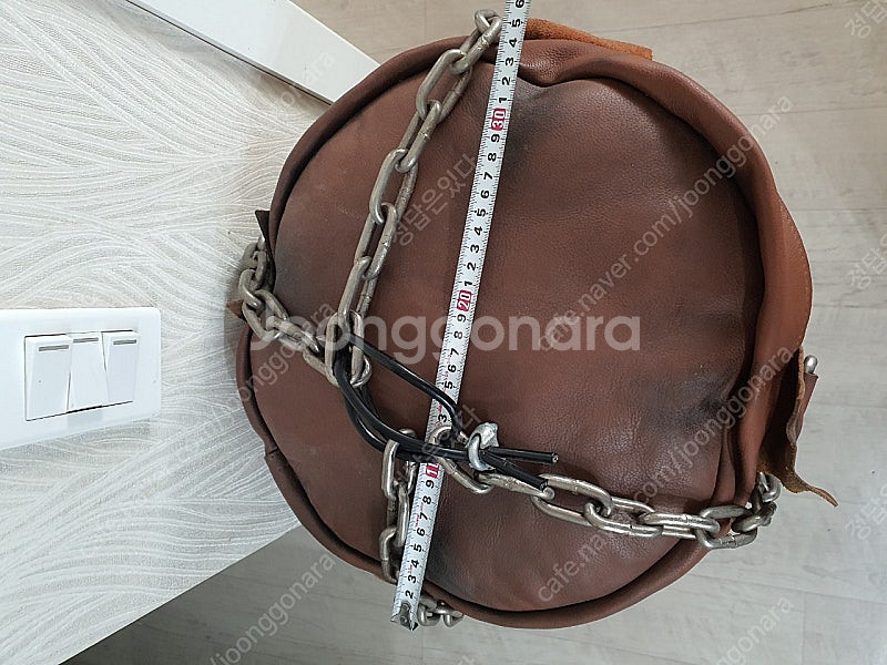 통가죽 빅산헤비샌드백+스텐고리--4
