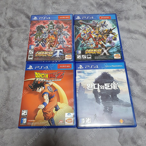 ps4 게임들 판매합니다.