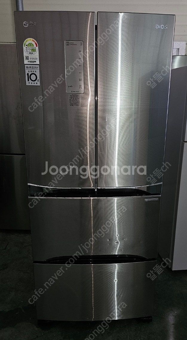 [무료배송설치16] 중고김치냉장고 4도어 스탠드형 40...--0