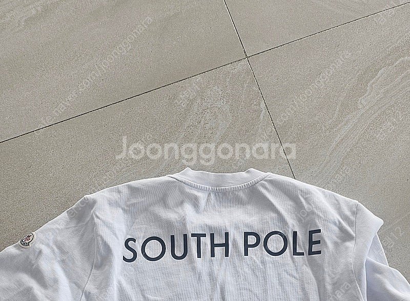 몽클레르 남성 South Pole 클래식 와펜 LS 티...--5