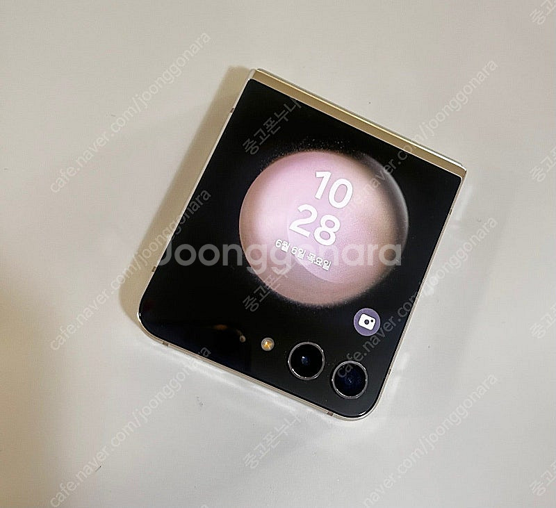 갤럭시 제트플립5 크림 512GB S급 중고폰공기계--1
