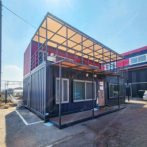 [급매] 단열완비! 27평 사무실+주거 이층 컨테이너 세트 – 바로 출고 가능