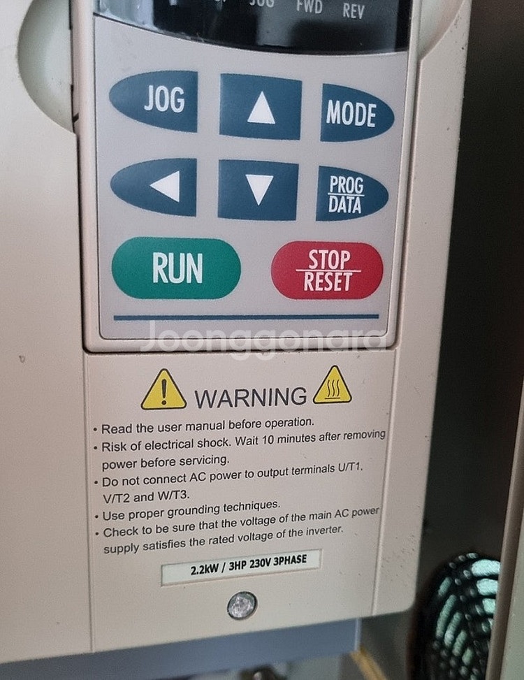 백필터 집진기 (1.75Kw) 2.3마력 3상 220V--7