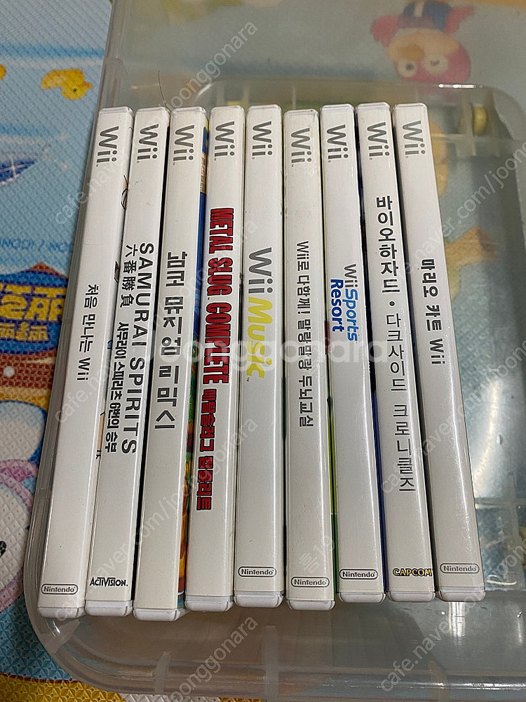 wii 위 세트 일괄 정리요 + DS 서비스로 드림.--3
