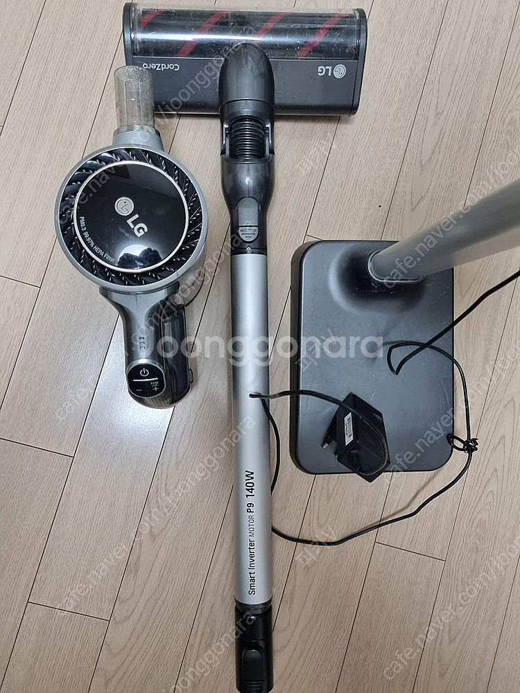 LG 코드제로 P9 A9 무선청소기 세트 (배터리 방전...--0
