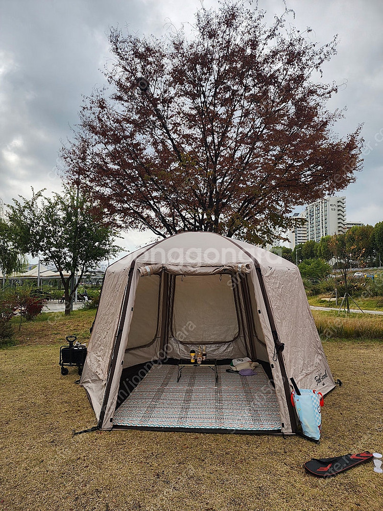 필굿에어텐트 쉘터 풀세트 판매--1