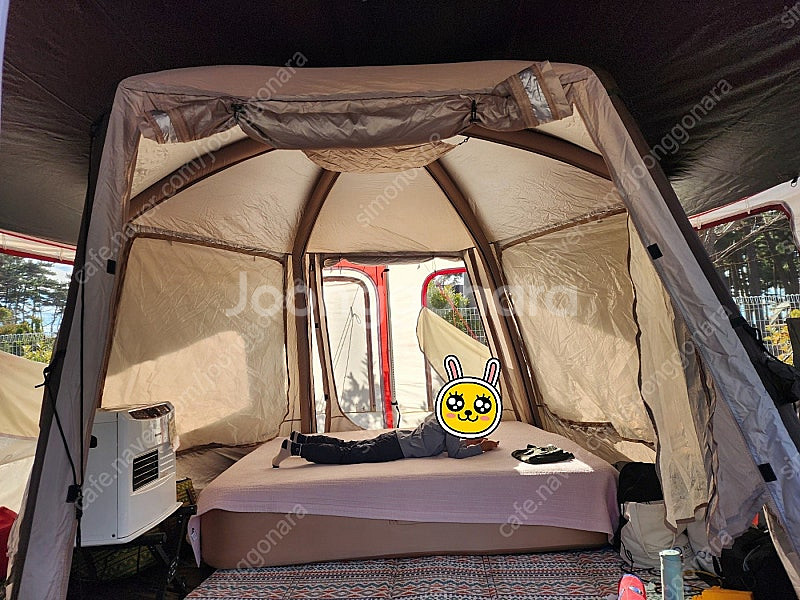 필굿에어텐트 쉘터 풀세트 판매--4