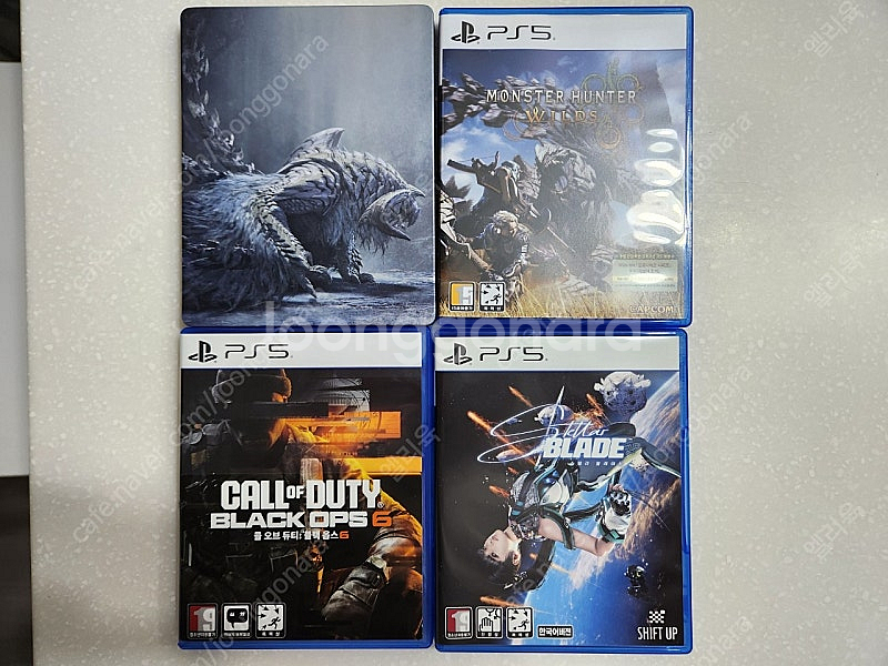 PS5 몬스터헌터와일즈 스텔라블레이드 콜오브듀티블랙옵스...--0